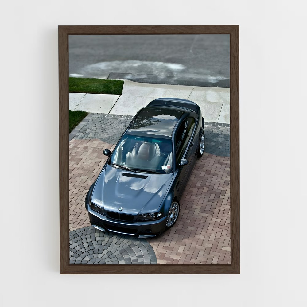 Poster E46 Noir Étoilé – affiche BMW (vue 5)
